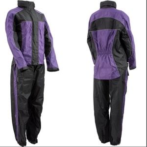 Xelement rain motorcycle 2 piece suit